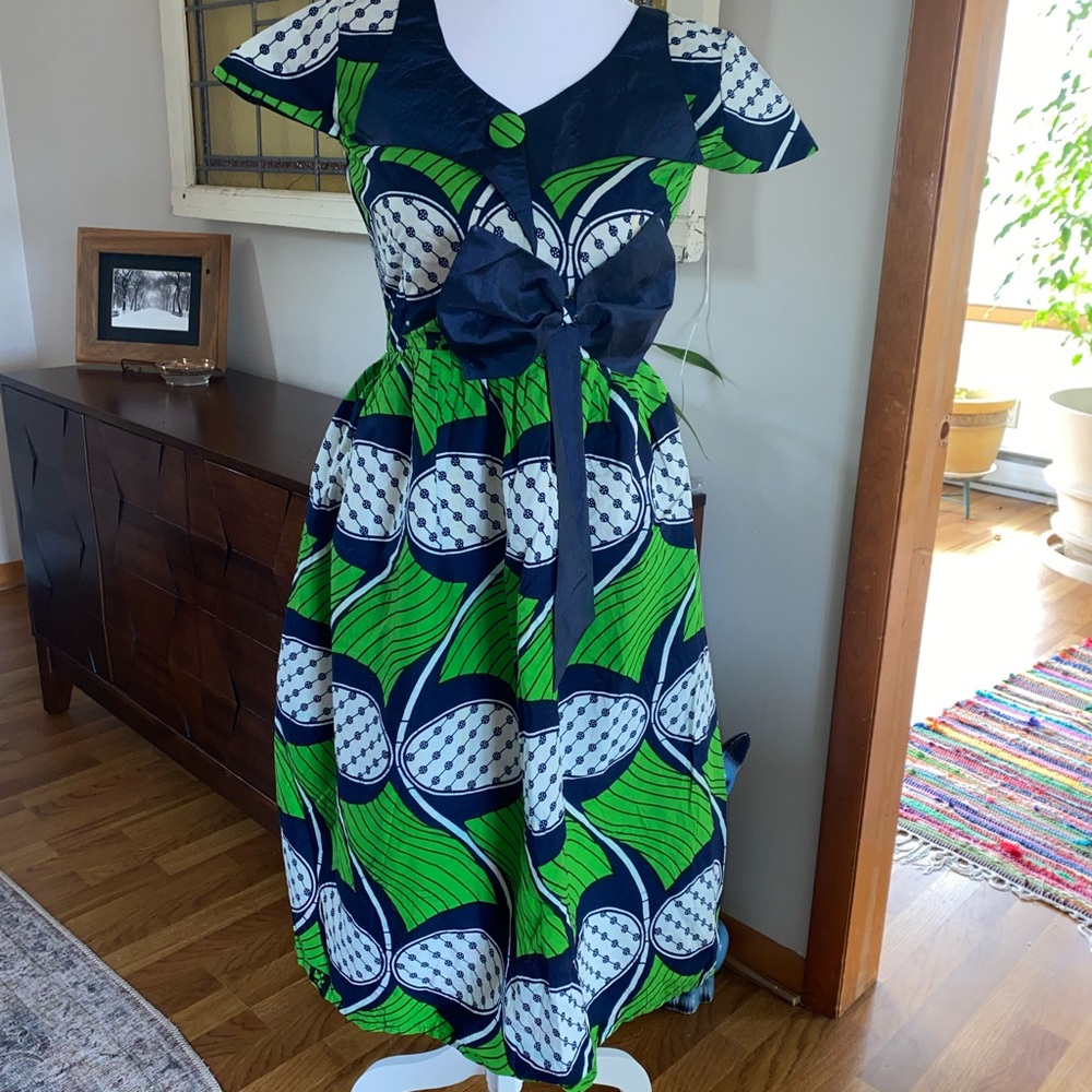 ***SOLD***African Print Dress